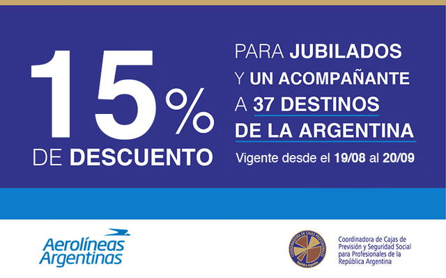 Convenio con Aerolíneas Argentinas
